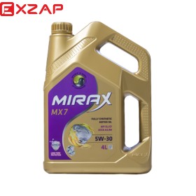 Масло синтетическое MIRAX MX7 5W-30 A3/B4 SL/CF 4л