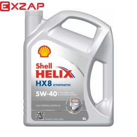 Масло синтетическое SHELL HELIX HX8 5W-40 4л
