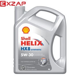 Масло синтетическое SHELL HELIX HX8 5W-30 4л